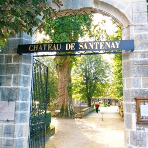Château de Santenay, la porte