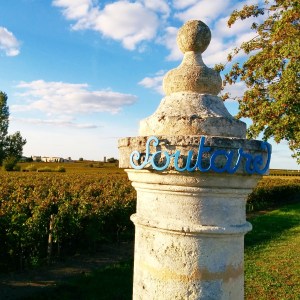 Entrée du Château Soutard Foodwineandstyle