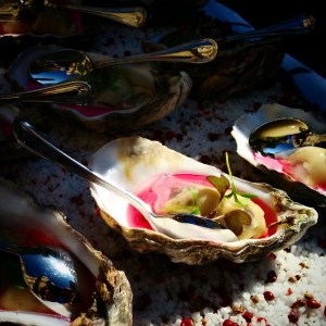 Huître Etchebest 1664 Fruits rouges Foodwineandstyle