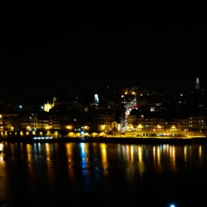 vue du toît de l'espace Porto Cruz