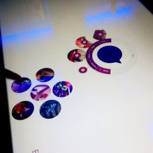 table intéractive tactile