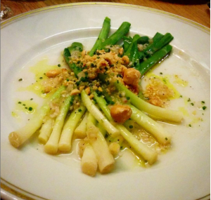 Poireaux vinaigrette la Bourse et la vie