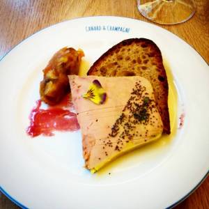 foie gras menu canard et champagne foodwineandstyle